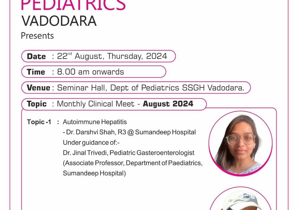 AOP VADODARA MONTHLY CLINICAL MEET [22-8-2024]