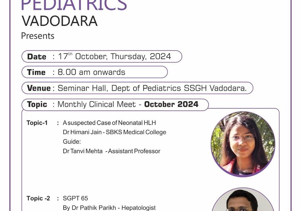 AOP VADODARA MONTHLY CLINICAL MEET [17-10-2024]