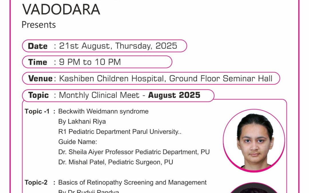AOP VADODARA MONTHLY CLINICAL MEET [21-8-2025]