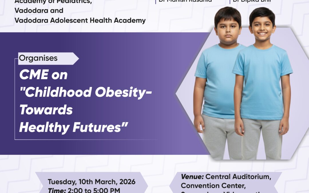 Organises CME on “Childhood Obesity- Towards Healthy Futures” [10-3-2026]