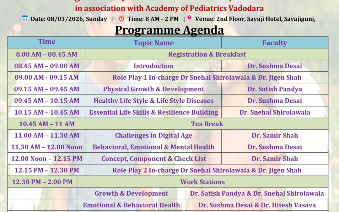 Nurturing Pre-Teens (8-12 years) with Comprehensive Health Care [8-3-2026]